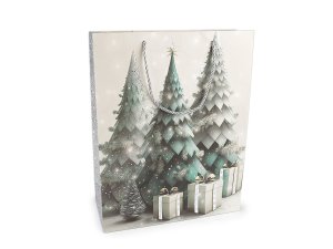 Vánoční dárková taška 25,5x32 cm