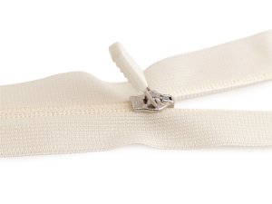 Spirálový zip skrytý dělitelný No 3 délka 55 cm
