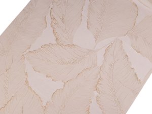 Běhoun satén lux 3D listy šíře 48 cm