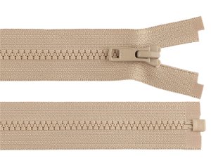 Kostěný zip YKK No 5 délka 80 cm bundový