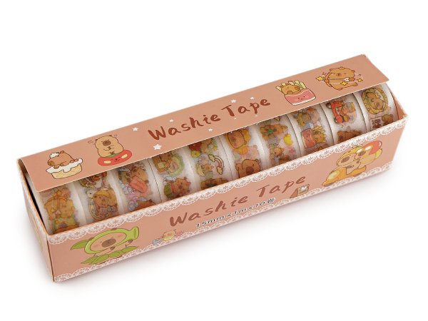 Washi ozdobná lepicí páska dětské motivy sada