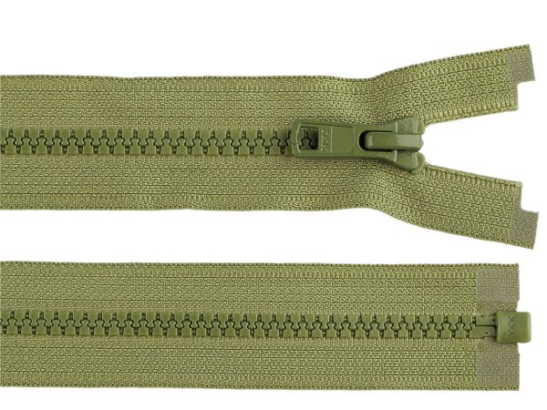 Kostěný zip YKK No 5 délka 80 cm bundový