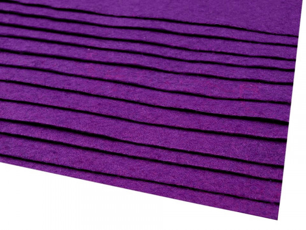 Látková dekorativní plsť / filc soft 20x30 cm