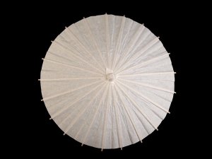 Dekorace papírový deštník k domalování a dotvoření Ø38,5 cm