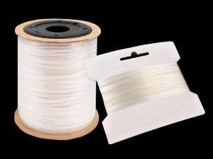 Silikonová pruženka / lastin šíře 4 mm jemná