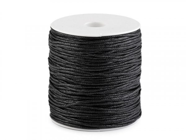 Šňůra bavlněná Ø1,8 mm voskovaná