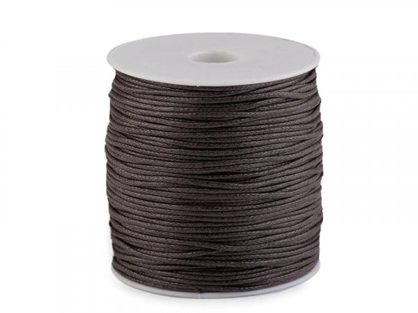 Šňůra bavlněná Ø1,8 mm voskovaná