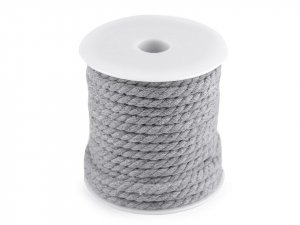 Bavlněná šňůra kroucená Ø5 mm macrame