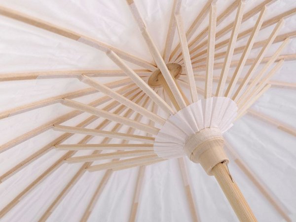 Dekorace papírový deštník k domalování a dotvoření Ø38,5 cm