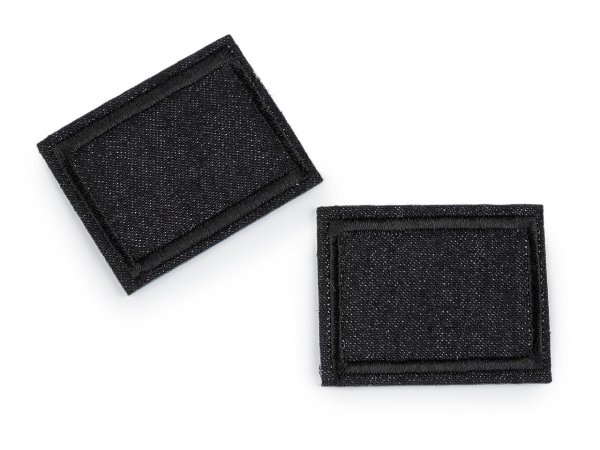 Nažehlovací záplaty pro opravy dírek jeans 3x4 cm