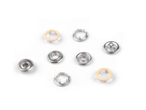 Knoflíky stiskací Roland Baby Ø10 mm na slabé látky, barevný lak