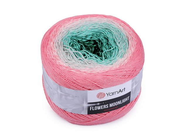 Pletací příze Flowers Moonlight s lurexem 260 g