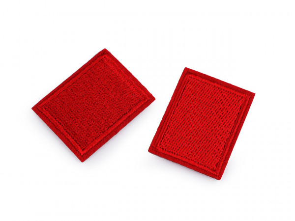 Nažehlovací záplaty pro opravy dírek i zdobení 3x4 cm