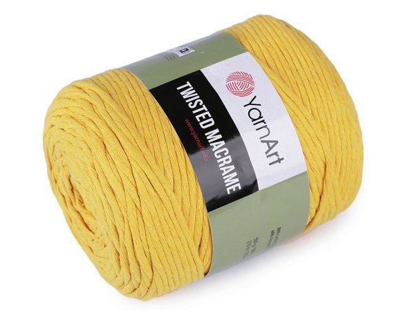 Pletací příze Twisted Macrame 500 g rozčesávací