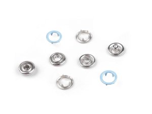 Knoflíky stiskací Roland Baby Ø10 mm na slabé látky, barevný lak