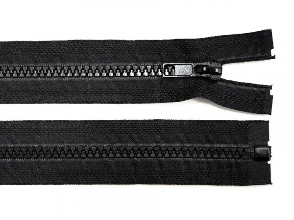 Kostěný zip šíře No 5 délka 200 cm bundový černý MAD