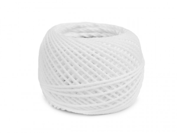 Bavlněná příze macrame / háčkovací 40 g rozčesávací