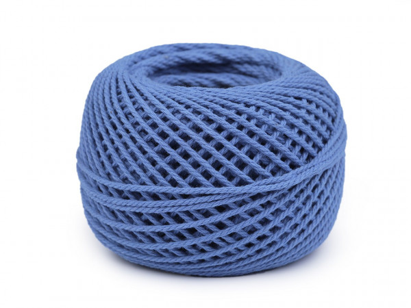 Bavlněná příze macrame / háčkovací 40 g rozčesávací