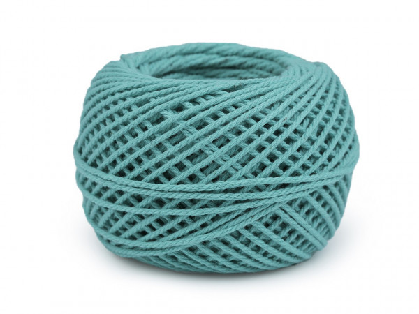Bavlněná příze macrame / háčkovací 40 g rozčesávací