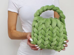 Příze Marshmallow silná Velvet Ø20 mm 500 g
