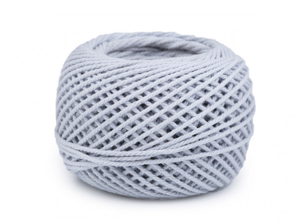 Bavlněná příze macrame / háčkovací 40 g rozčesávací