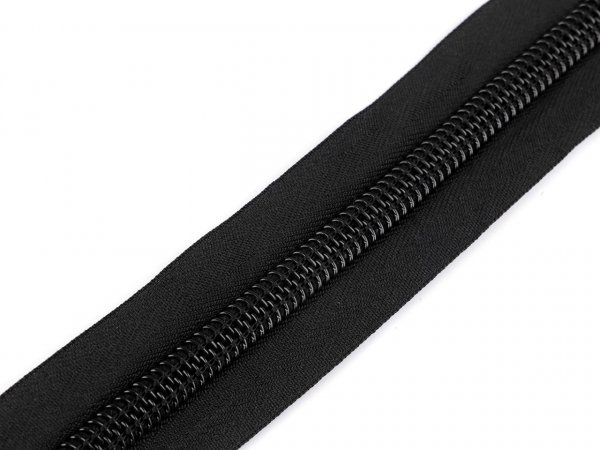 Zip stanový spirálový No 10 s oboustranným jezdcem délka 195 cm