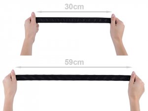 Pruženka šíře 30 mm se silikonem