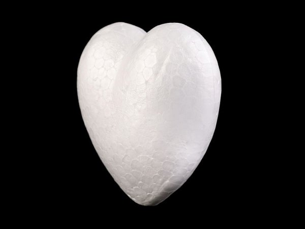 Srdce Ø8 cm polystyren