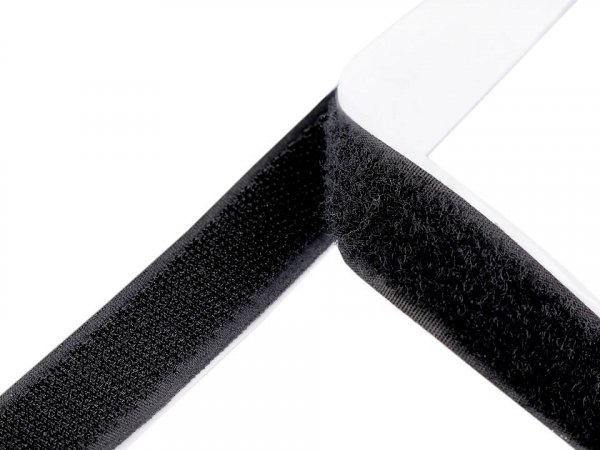 Suchý zip háček + plyš samolepicí stříhaný šíře 20 mm