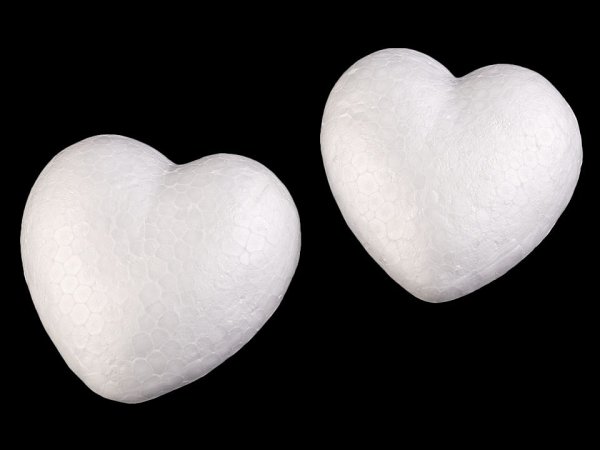 Srdce Ø8 cm polystyren
