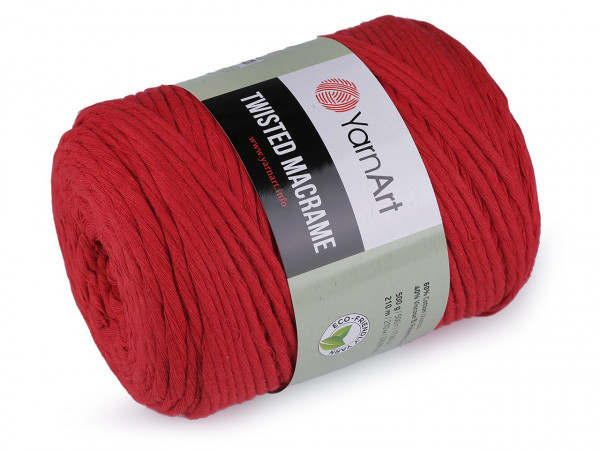 Pletací příze Twisted Macrame 500 g rozčesávací