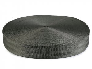 Hladký oboustranný popruh s leskem šíře 32; 38 mm