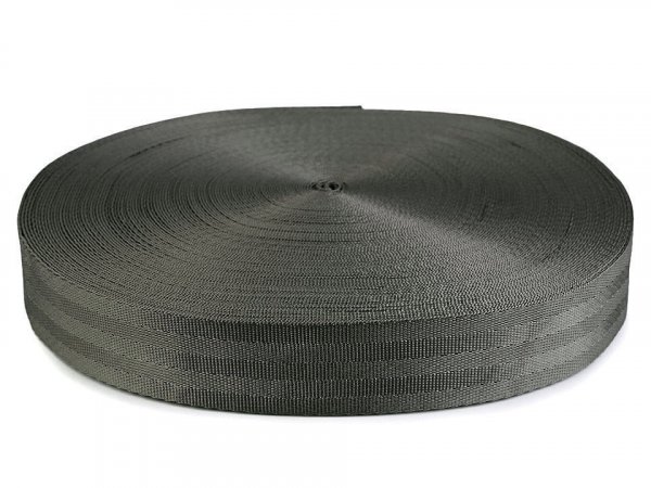 Hladký oboustranný popruh s leskem šíře 32; 38 mm