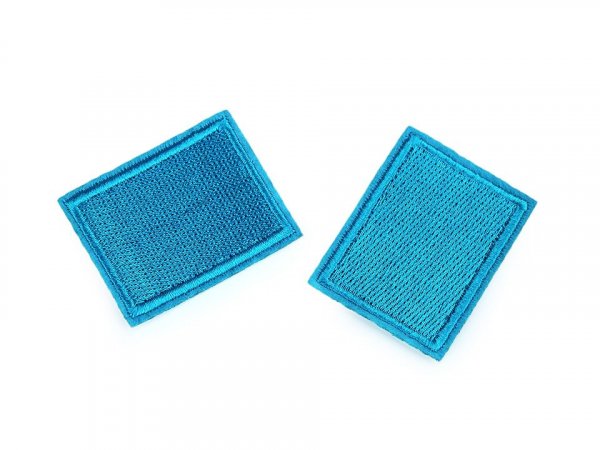 Nažehlovací záplaty pro opravy dírek i zdobení 3x4 cm