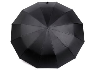 Pánský skládací vystřelovací deštník s červenými detaily