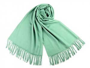 Šátek / šála typu pashmina s třásněmi 70x180 cm