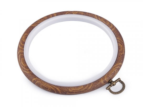 Vyšívací kruh / rámeček k zavěšení Ø12 cm