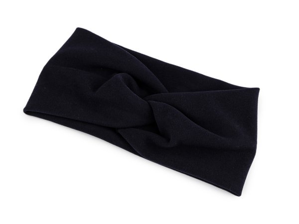 Dámská čelenka soft fleece křížená