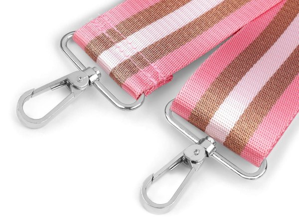 Popruh na tašku s karabinami šíře 5 cm