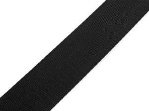 Hladký popruh s leskem šíře 32 mm
