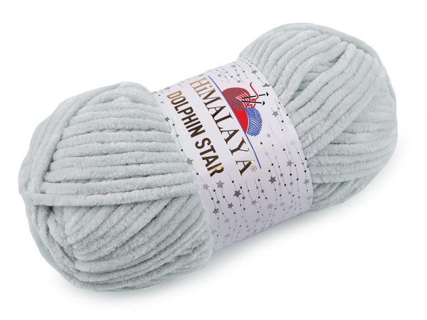 Pletací žinylková příze s lurexovým vláknem Dolphin Star 100 g