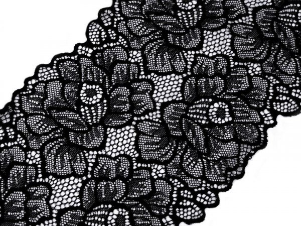 Elastická krajka / vsadka / běhoun šíře 15,5 cm,18,5 cm