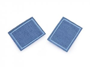 Nažehlovací záplaty pro opravy dírek i zdobení 3x4 cm
