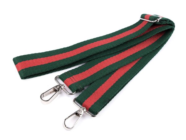 Popruh na tašku s karabinami šíře 3,8 cm
