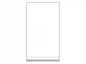 PP sáček s lepicí klopou 11x20 cm
