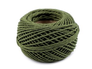Bavlněná příze macrame / háčkovací 40 g rozčesávací