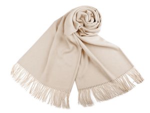 Šátek / šála typu pashmina s třásněmi 70x180 cm