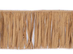 Třásně rafie přírodní šíře 12 cm