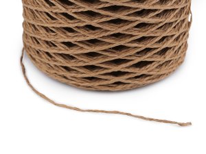 Lýko rafie přírodní, k pletení tašek Ø1,5 mm