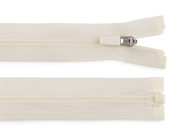 Spirálový zip skrytý dělitelný No 3 délka 45 cm